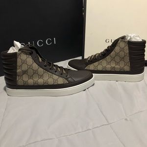 Gucci gg supreme high tops *RARE*READ DESCRIPTION*